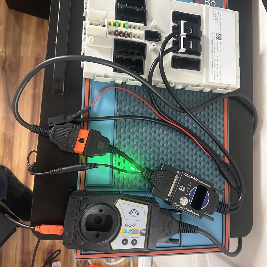Diagnostic tool setup
